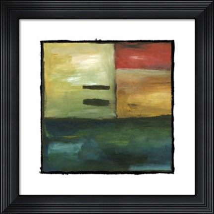 Framed Jazz Session VI on FAP Print