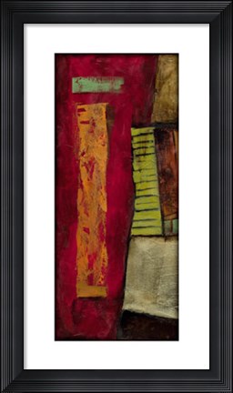 Framed Abstract Playground I Print