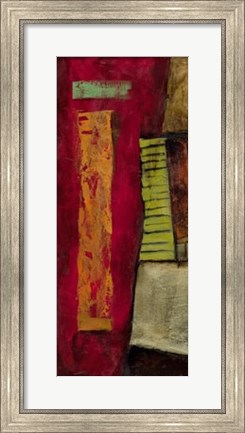 Framed Abstract Playground I Print