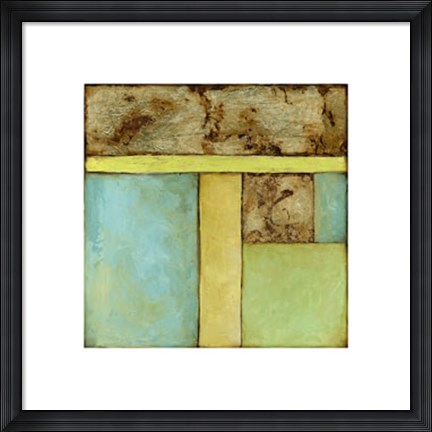 Framed Stained Glass Window IV Print