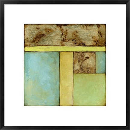 Framed Stained Glass Window IV Print