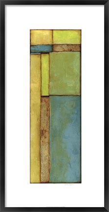 Framed Stained Glass Window VI Print