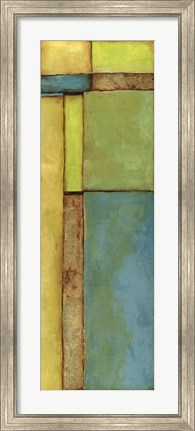 Framed Stained Glass Window VI Print