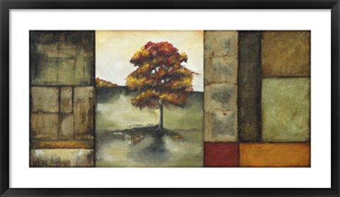 Framed Autumnal Impressions I (Le - signed and numbered) Print