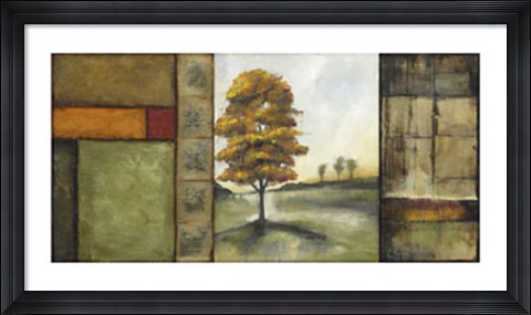 Framed Autumnal Impressions II (Le - signed and numbered) Print