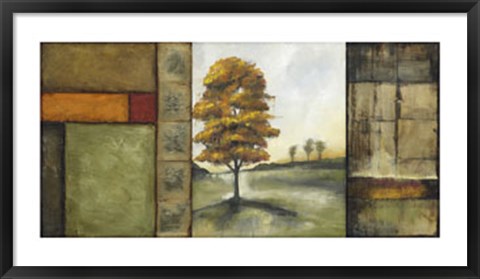 Framed Autumnal Impressions II (Le - signed and numbered) Print