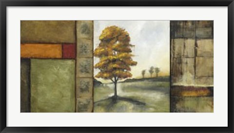 Framed Autumnal Impressions II (Le - signed and numbered) Print