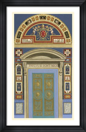 Framed Venetian Door II Print