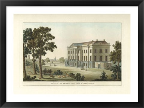 Framed Architectural Rendering II Print