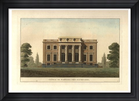 Framed Architectural Rendering V Print