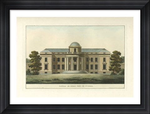 Framed Architectural Rendering VI Print