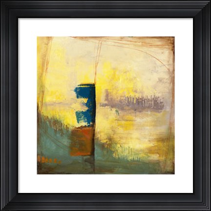 Framed Aquamarine Aura III Print