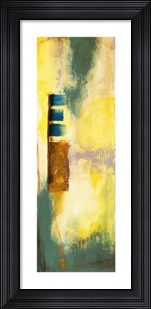 Framed Aquamarine Aura VI Print