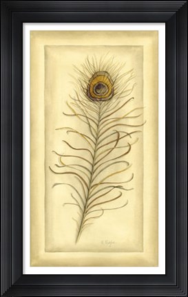 Framed Nouveau Neutral I Print