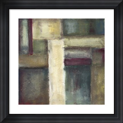 Framed Trace Echoes I Print