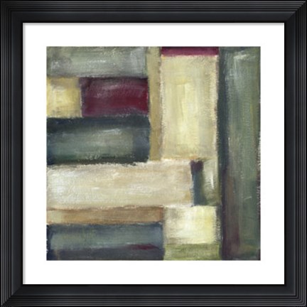 Framed Trace Echoes II Print