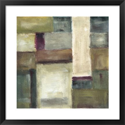 Framed Trace Echoes III Print