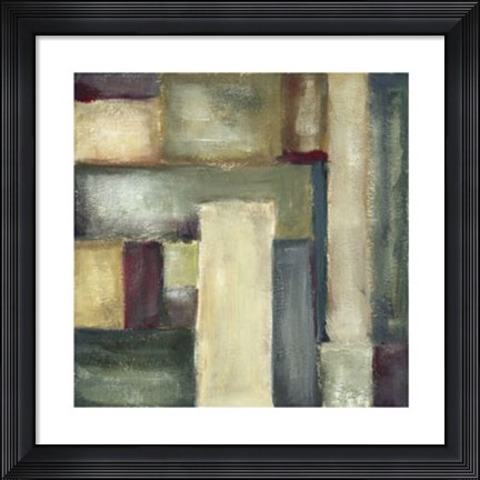 Framed Trace Echoes IV Print