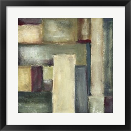 Framed Trace Echoes IV Print