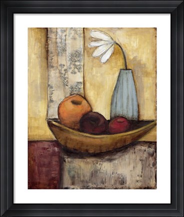 Framed Contemporary Fusion I Print