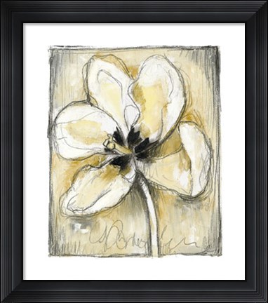 Framed Kinetic Blooms I Print