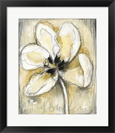 Framed Kinetic Blooms I Print