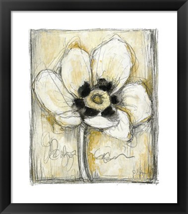 Framed Kinetic Blooms II Print