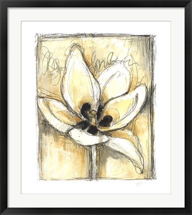 Framed Kinetic Blooms III Print