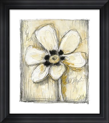 Framed Kinetic Blooms IV Print