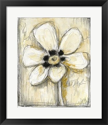 Framed Kinetic Blooms IV Print