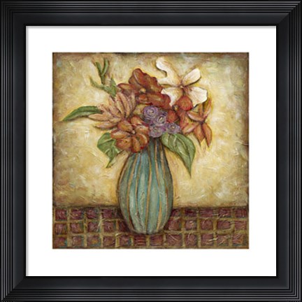 Framed Fiori del Terrazzo II Print