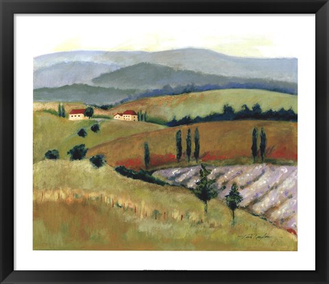 Framed Daydreams in Tuscany II Print