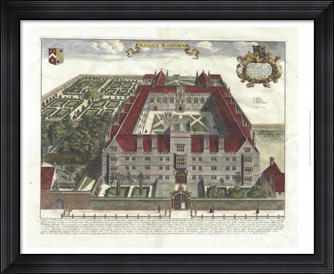Framed Collegium Wadkamense Print