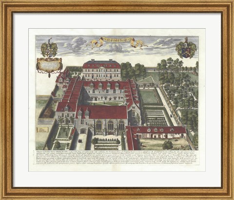 Framed Collegium St. Trinitatis Print