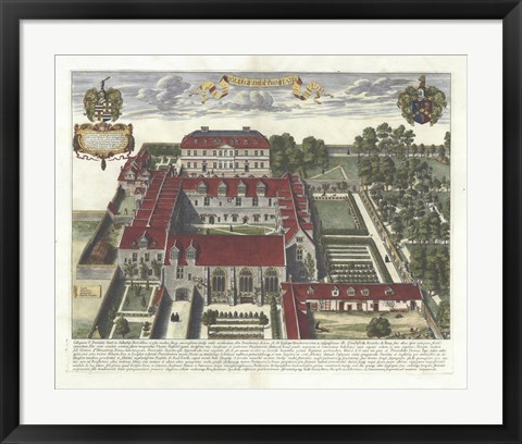 Framed Collegium St. Trinitatis Print