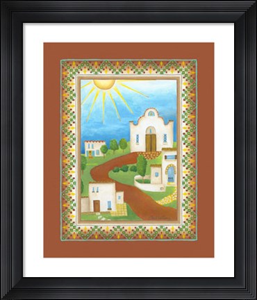 Framed Beautiful Day in Mexico Print
