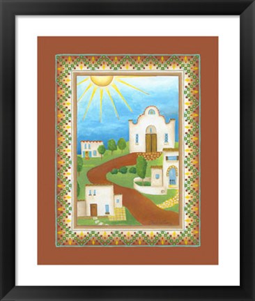 Framed Beautiful Day in Mexico Print