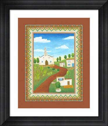 Framed Beautiful Morning in Mexico Print