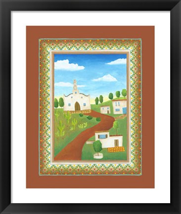 Framed Beautiful Morning in Mexico Print