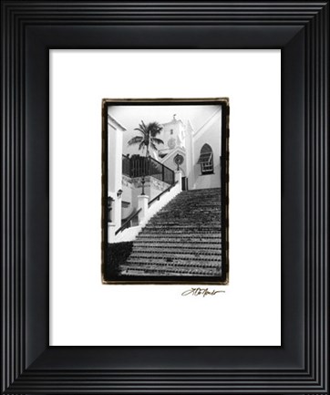 Framed Church Walk Print