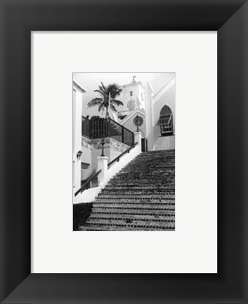Framed Church Walk Print