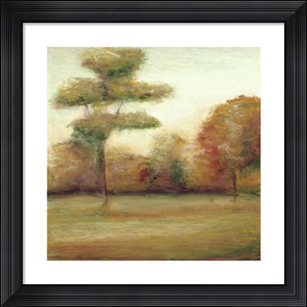 Framed Idle Country I Print