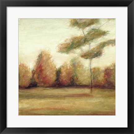 Framed Idle Country II Print