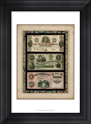 Framed Money, Money, Money I Print
