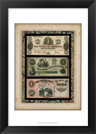 Framed Money, Money, Money I Print