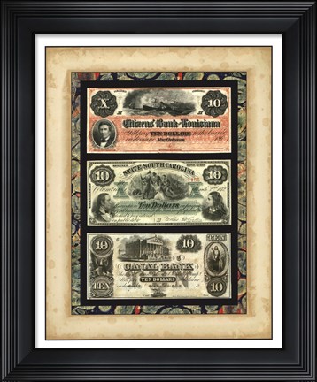 Framed Money, Money, Money VI Print
