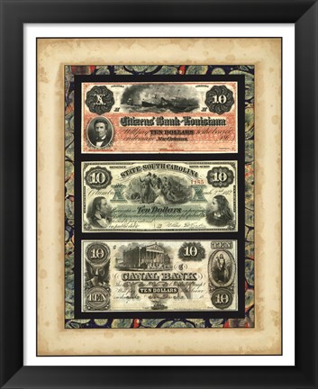 Framed Money, Money, Money VI Print