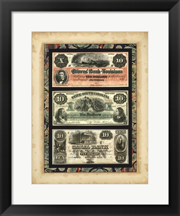 Framed Money, Money, Money VI Print