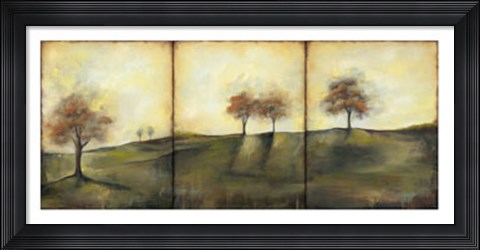 Framed Autumnal Meadow II Print