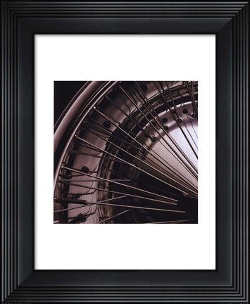 Framed Wheel Print